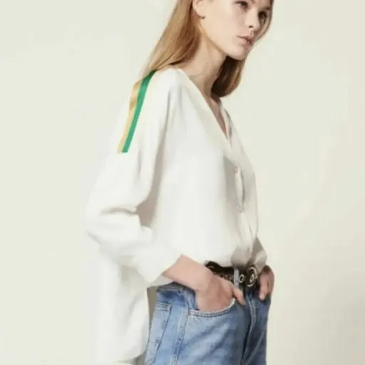 blusa sandro paris luxo