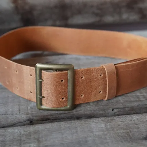 cinto de couro legitimo com bolso secreto