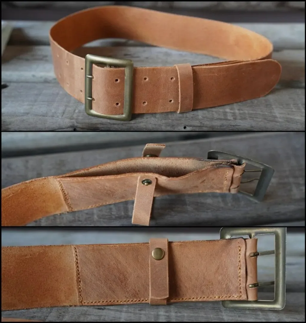 vestido vermelho de linho puro de alça com cinto de couro