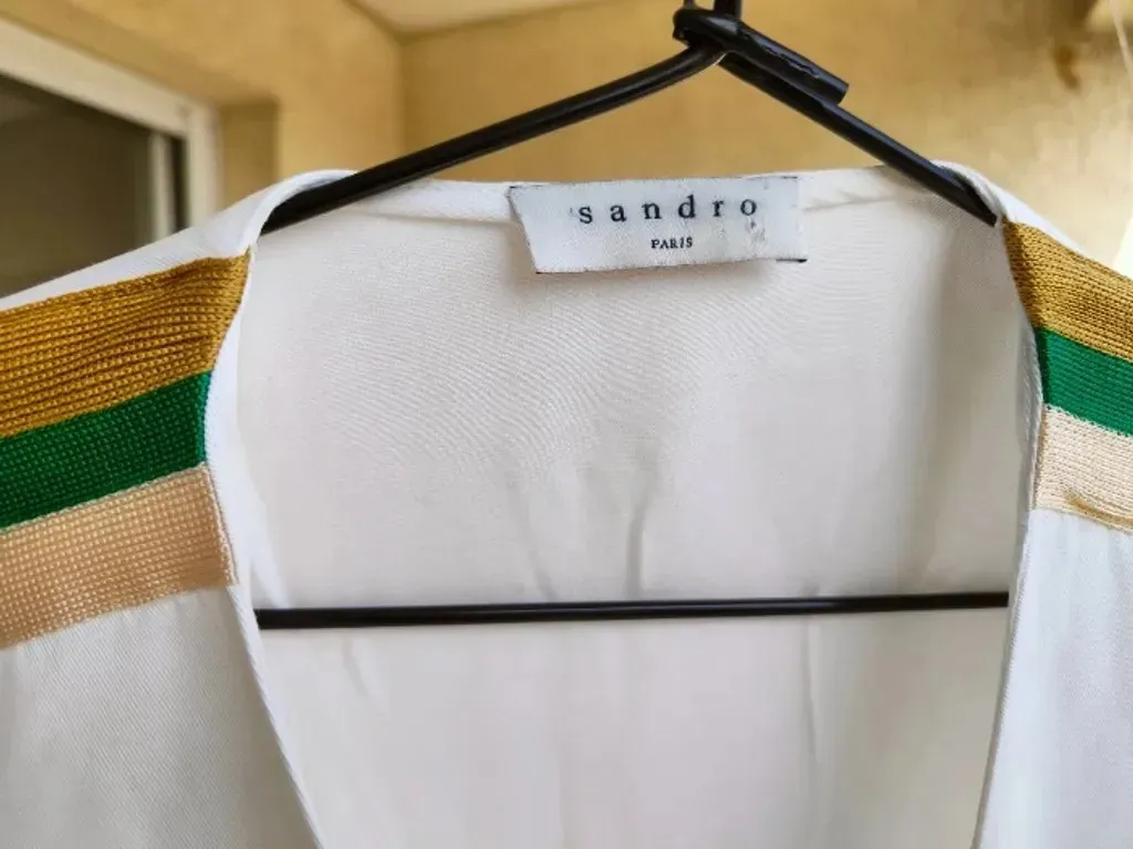 blusa sandro paris luxo