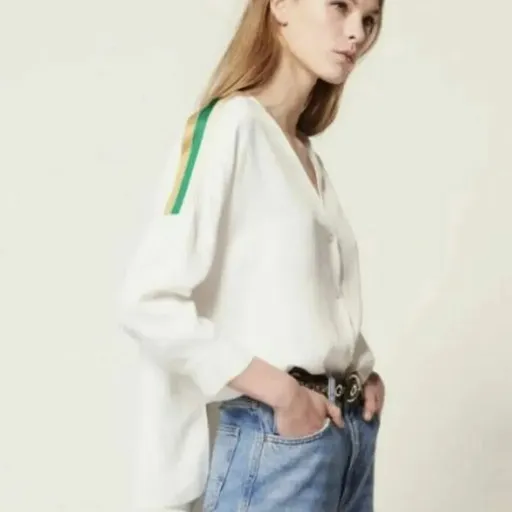 blusa sandro paris luxo