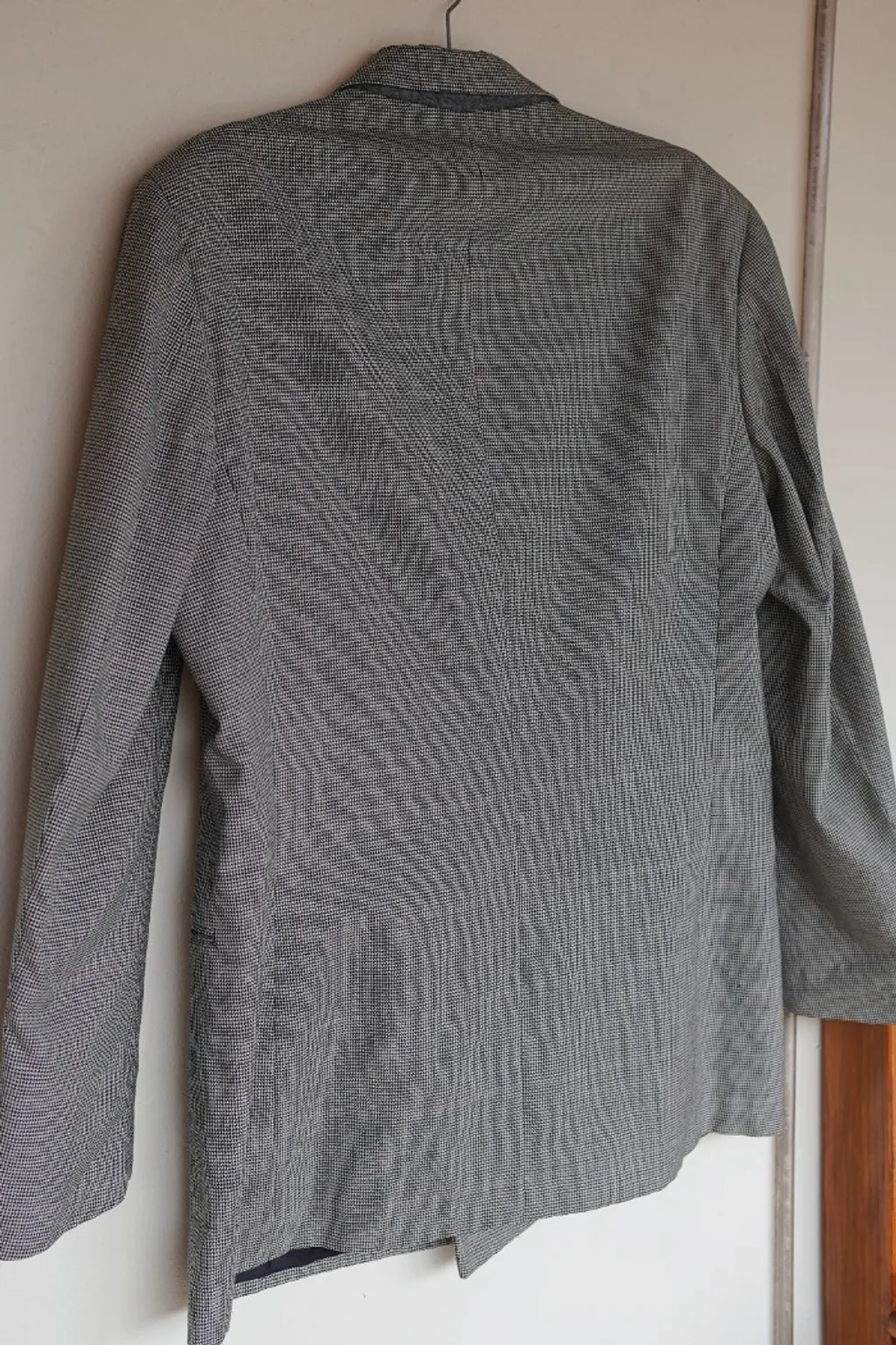 blazer novo coreano vintage lã pura