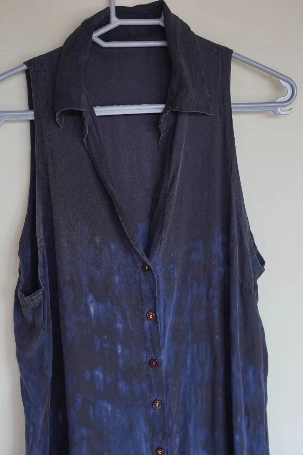 vestido chemise de seda pura