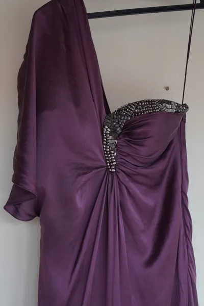 vestido longo de festa carlos miele 100 seda