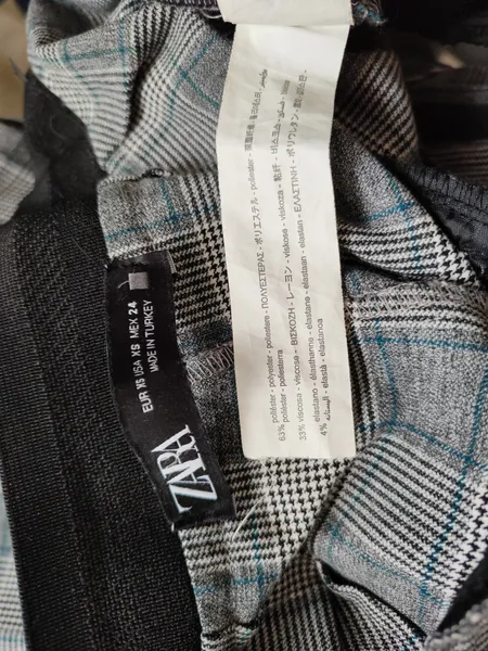 calça xardez zara