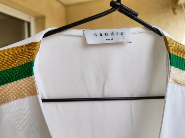 blusa sandro paris luxo