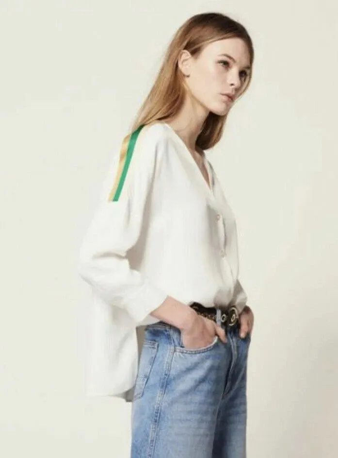 blusa sandro paris luxo