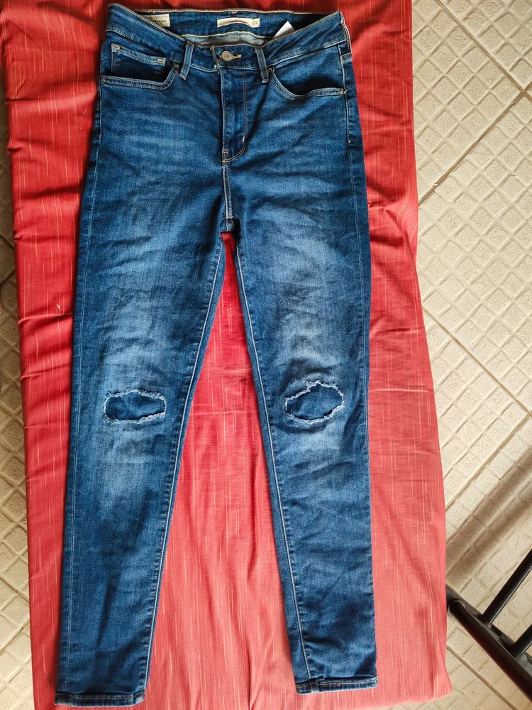 calça jeans levis 721 high rise skinny original