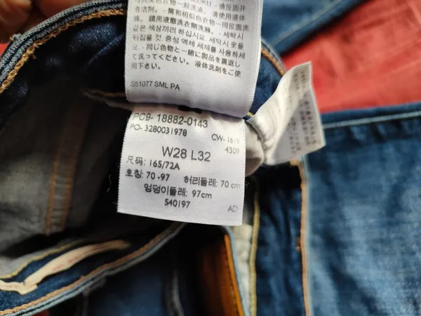 calça jeans levis 721 high rise skinny original