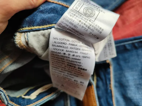calça jeans levis 721 high rise skinny original