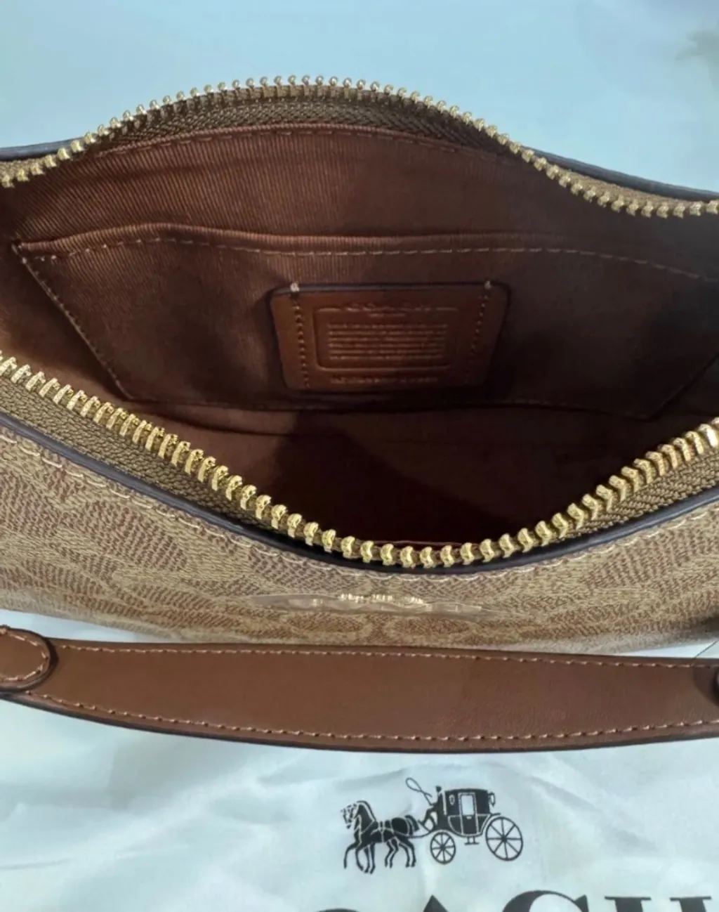 Bolsa coach original - acompanha duas alcas