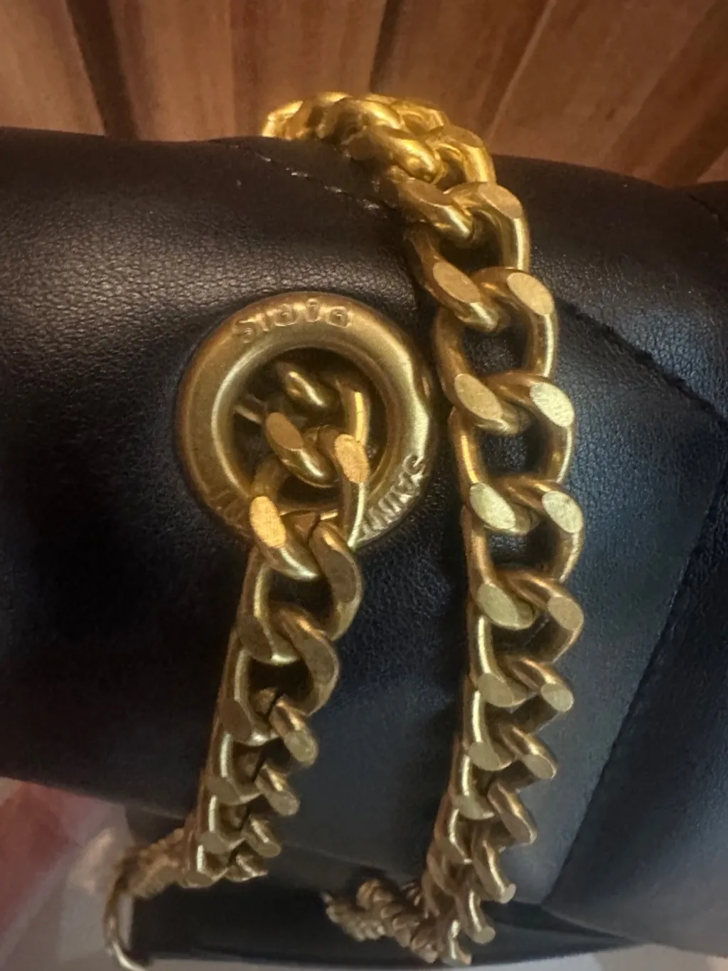 Bolsa de ombro em couro