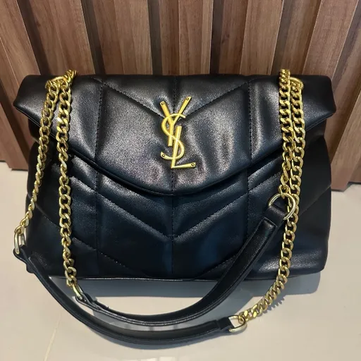 Bolsa de ombro em couro