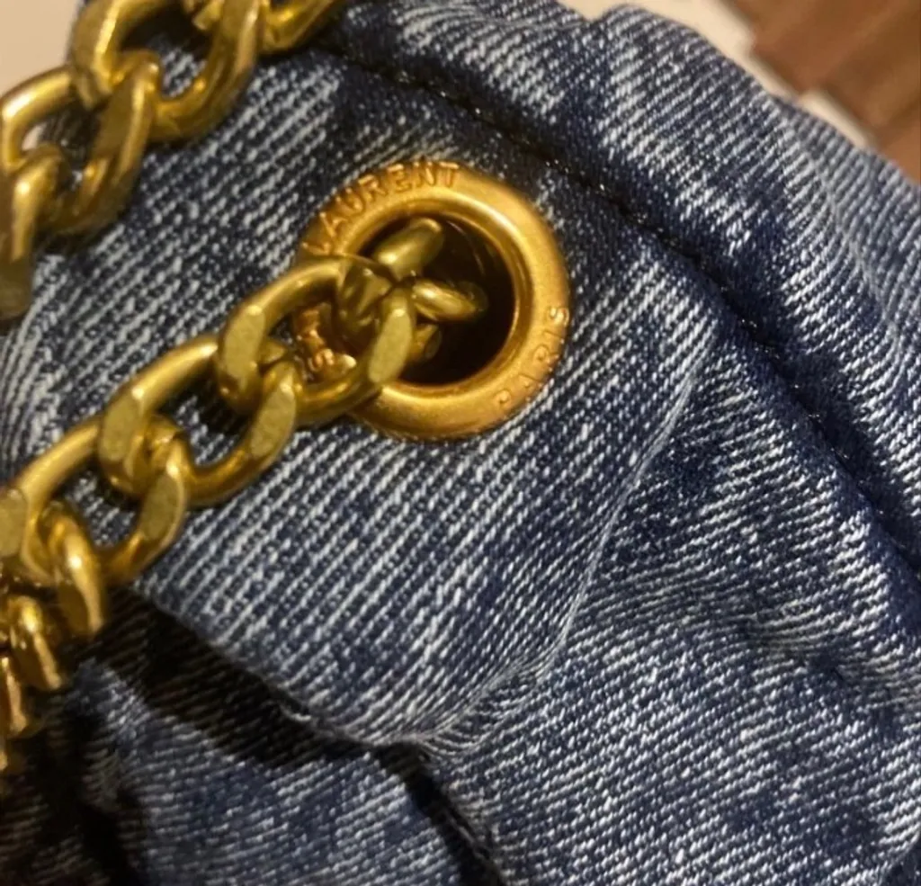 Bolsa de luxo  puffer jeans