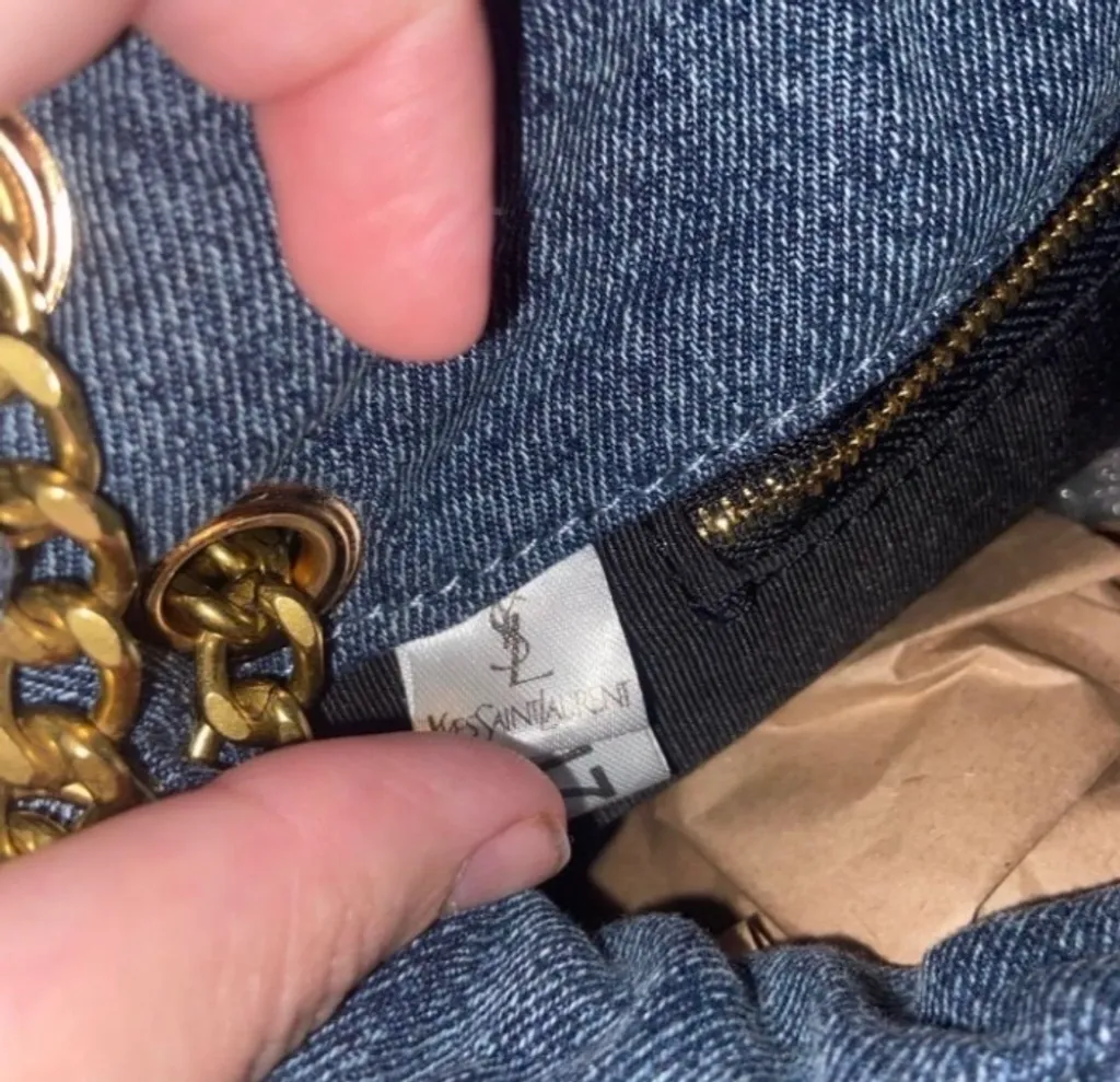 Bolsa de luxo  puffer jeans