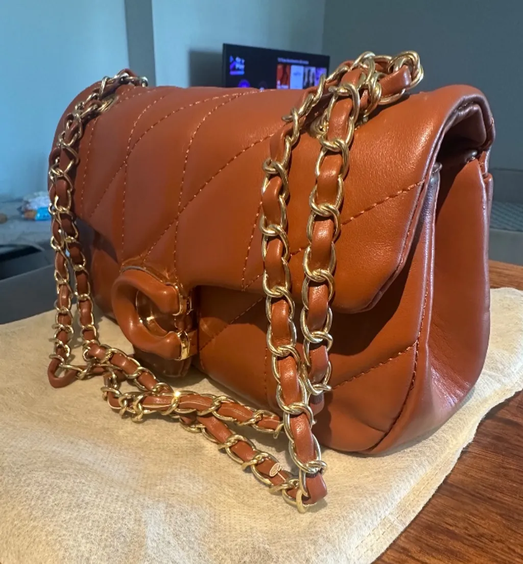 coach - Bolsa de ombro acochoada