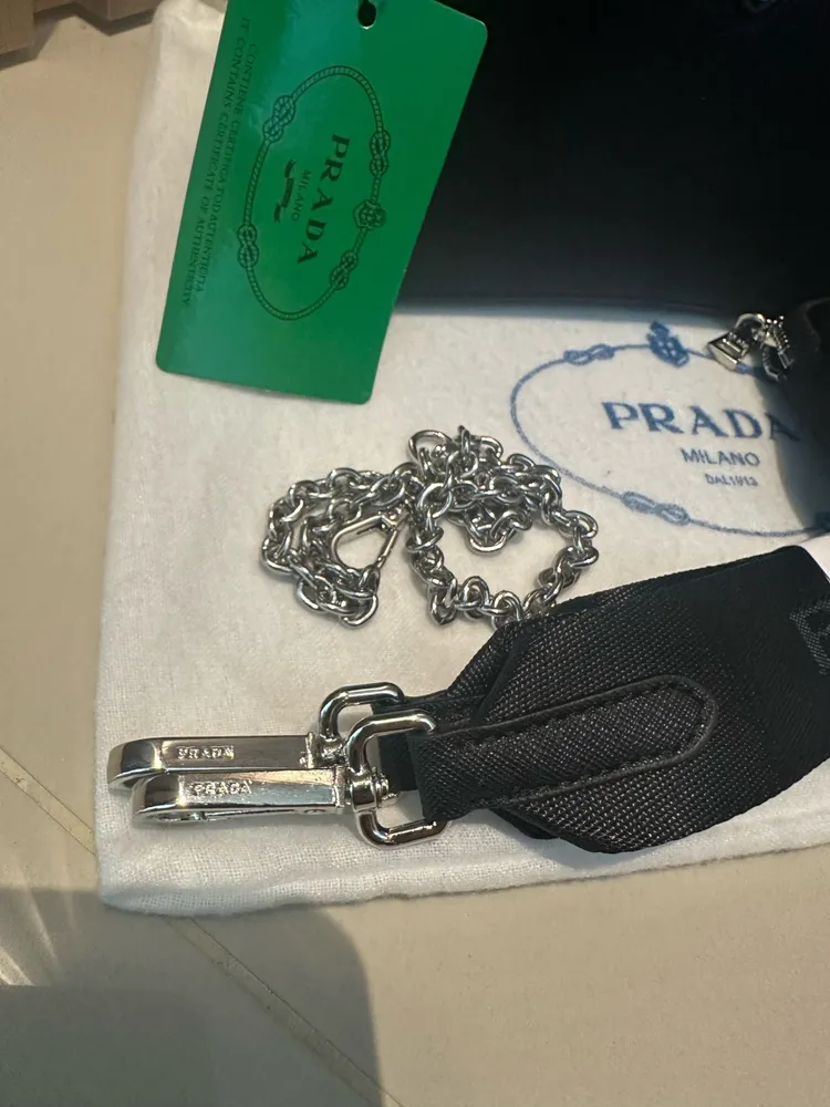 Bolsa Prada 2005 luxo Preta