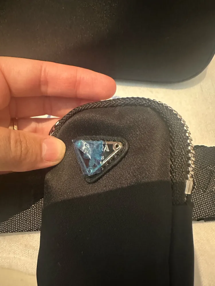 Bolsa Prada 2005 luxo Preta