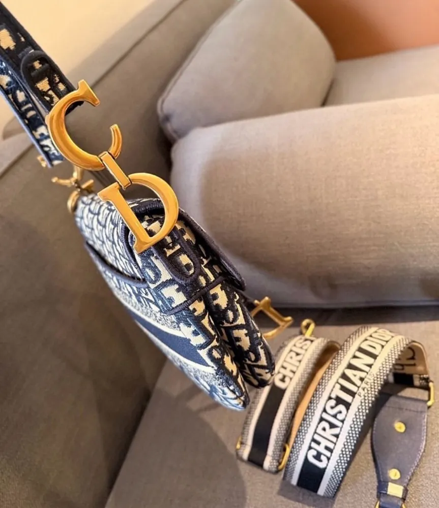 bolsa Saddle Christion dior