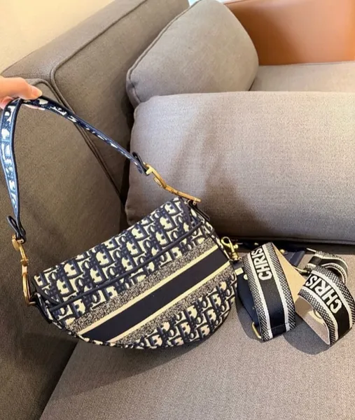 bolsa Saddle Christion dior