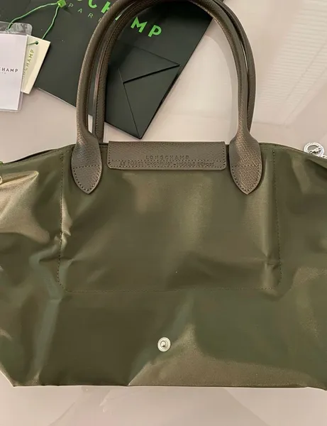 bolsa longchamp le pliage grande green verde