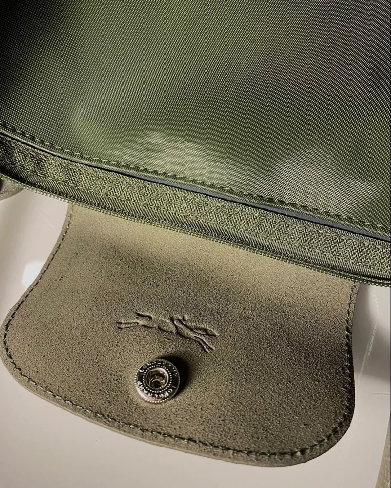 bolsa longchamp le pliage grande green verde