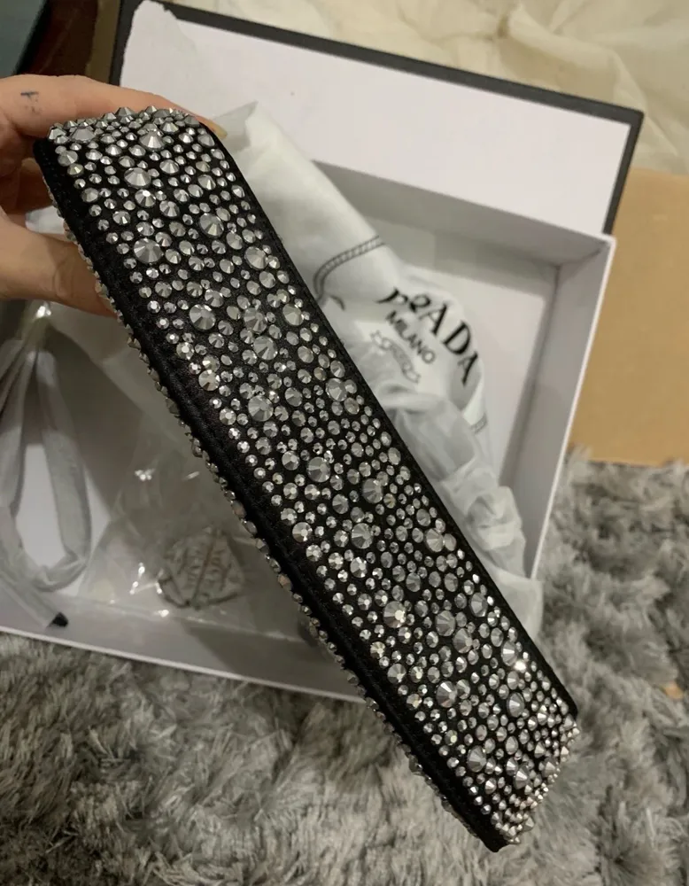 bolsa Prada em brilho