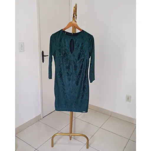 vestido de veludo