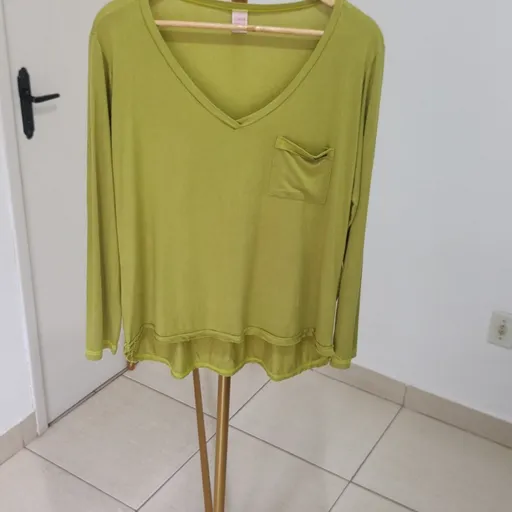 blusa manga longa, Cláudia Rabelo