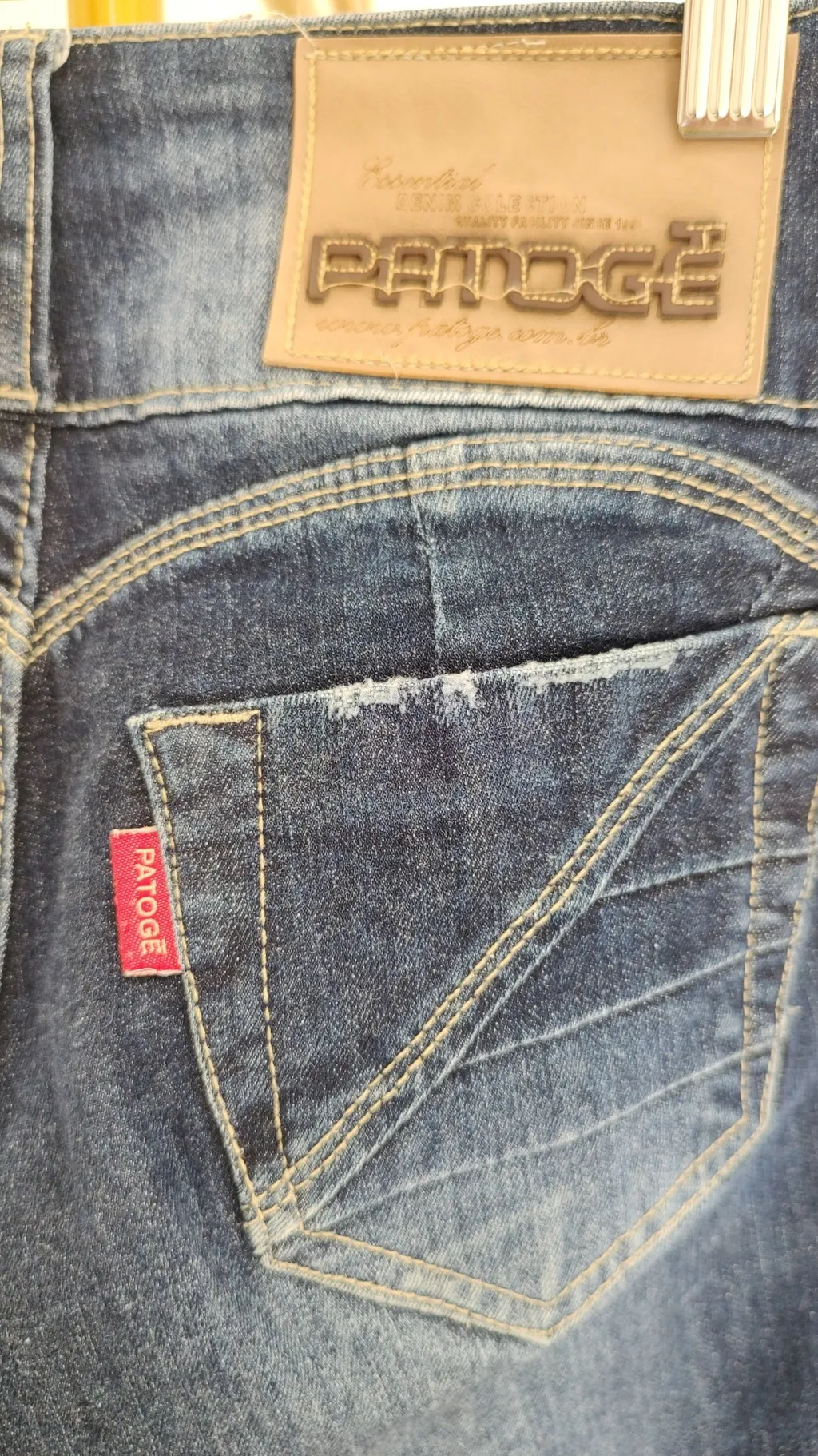 calça jeans patoge
