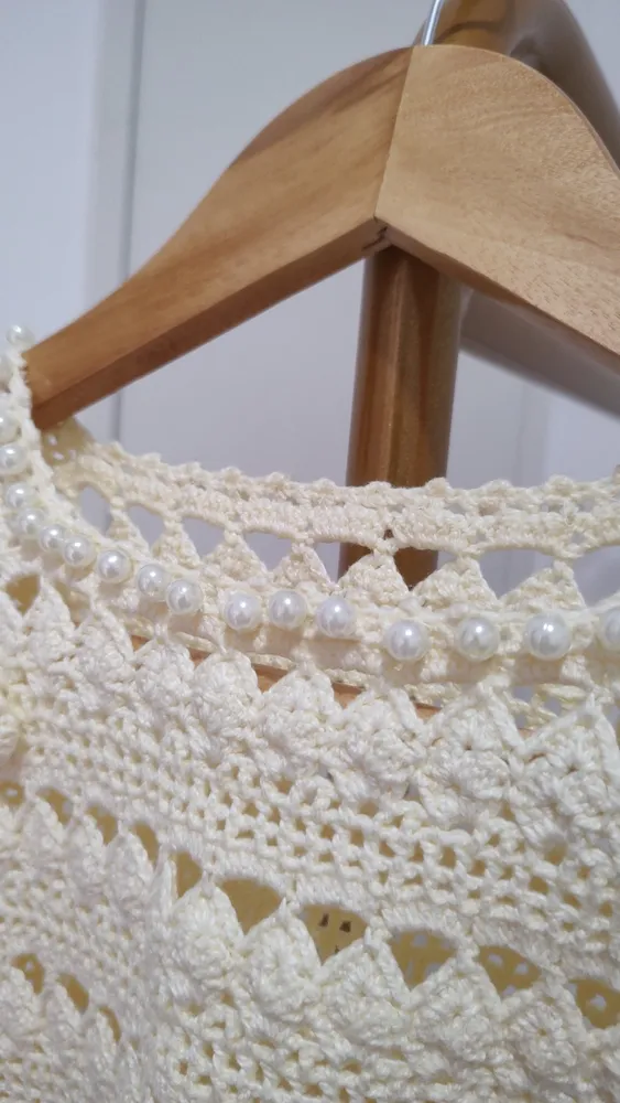 lindíssima blusa em crochê