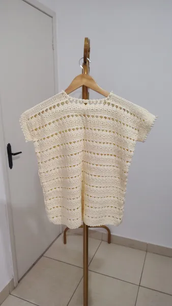 lindíssima blusa em crochê