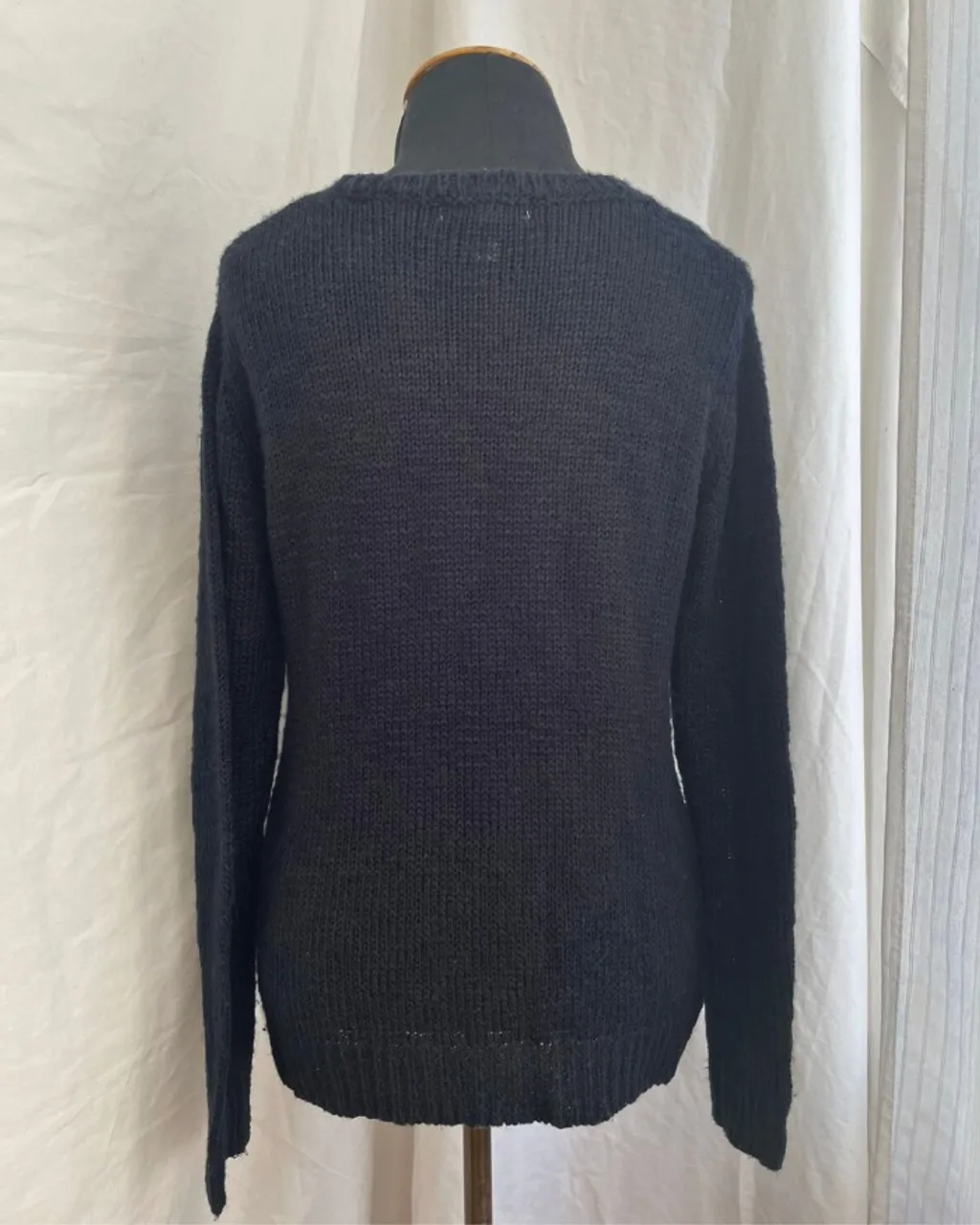 Suéter Tricot Franjado