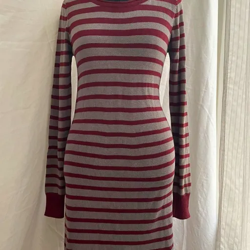 Vestido Listrado M. Officer