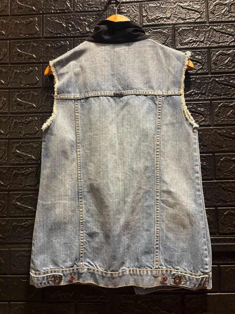 maxi colete jeans da Canal PP