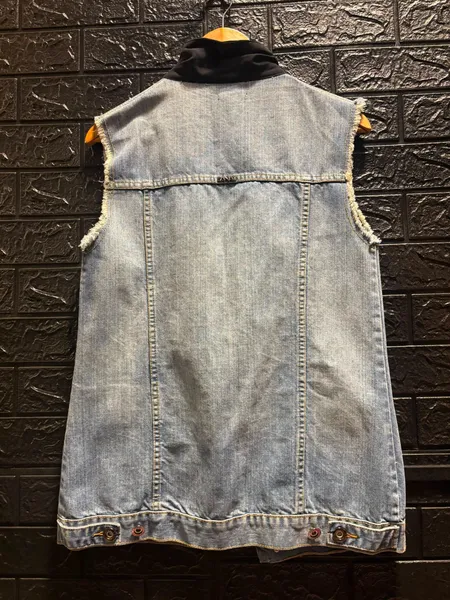 maxi colete jeans da Canal PP