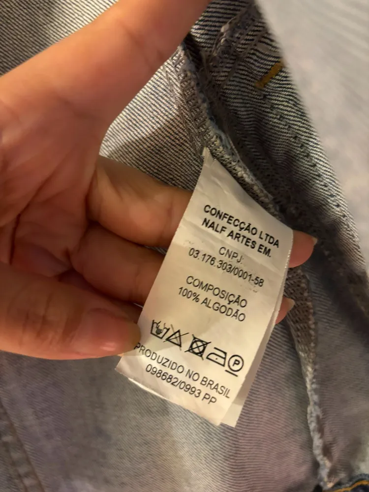maxi colete jeans da Canal PP
