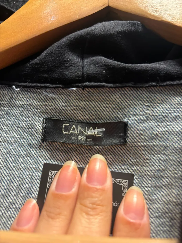 maxi colete jeans da Canal PP