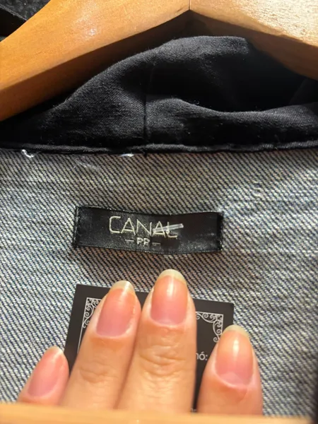 maxi colete jeans da Canal PP