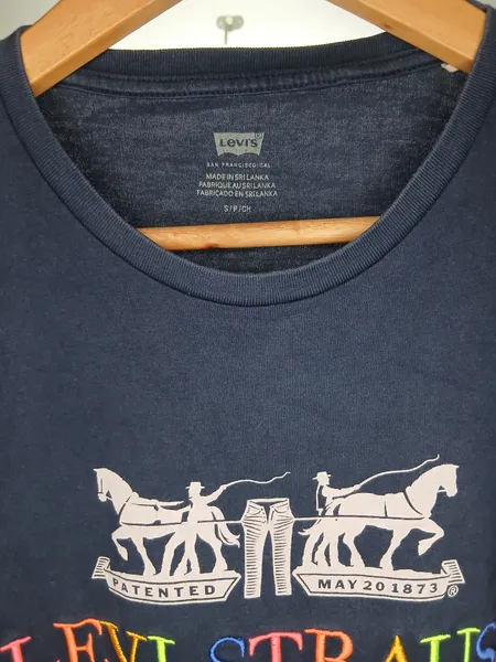 camiseta levi's strauss & co. p