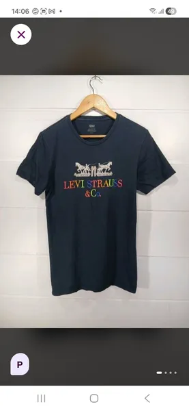 camiseta levi's strauss & co. p