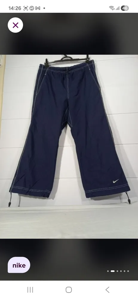 calça nike size 3 4 tam m masculina