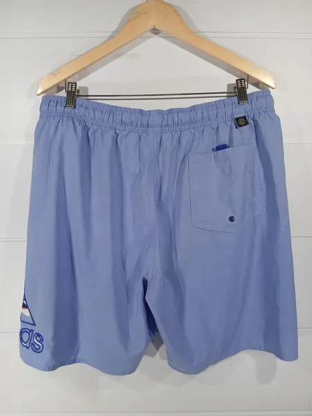 short adidas azul tamanho gg
