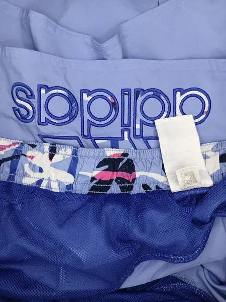 short adidas azul tamanho gg