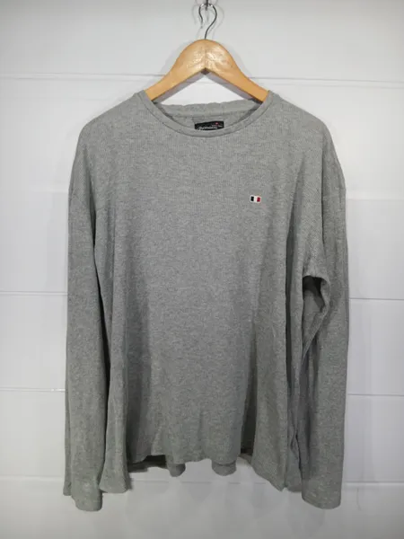 suéter blusa frio premium cinza g