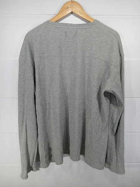 suéter blusa frio premium cinza g