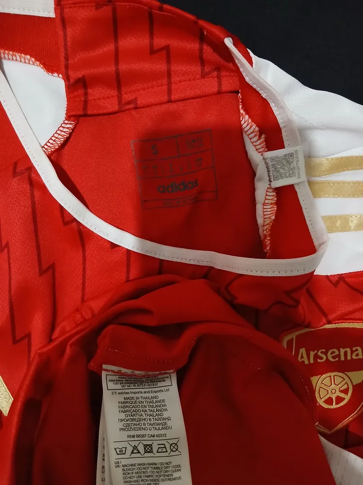 camiseta adidas aeroready clube arsenal tamanho p
