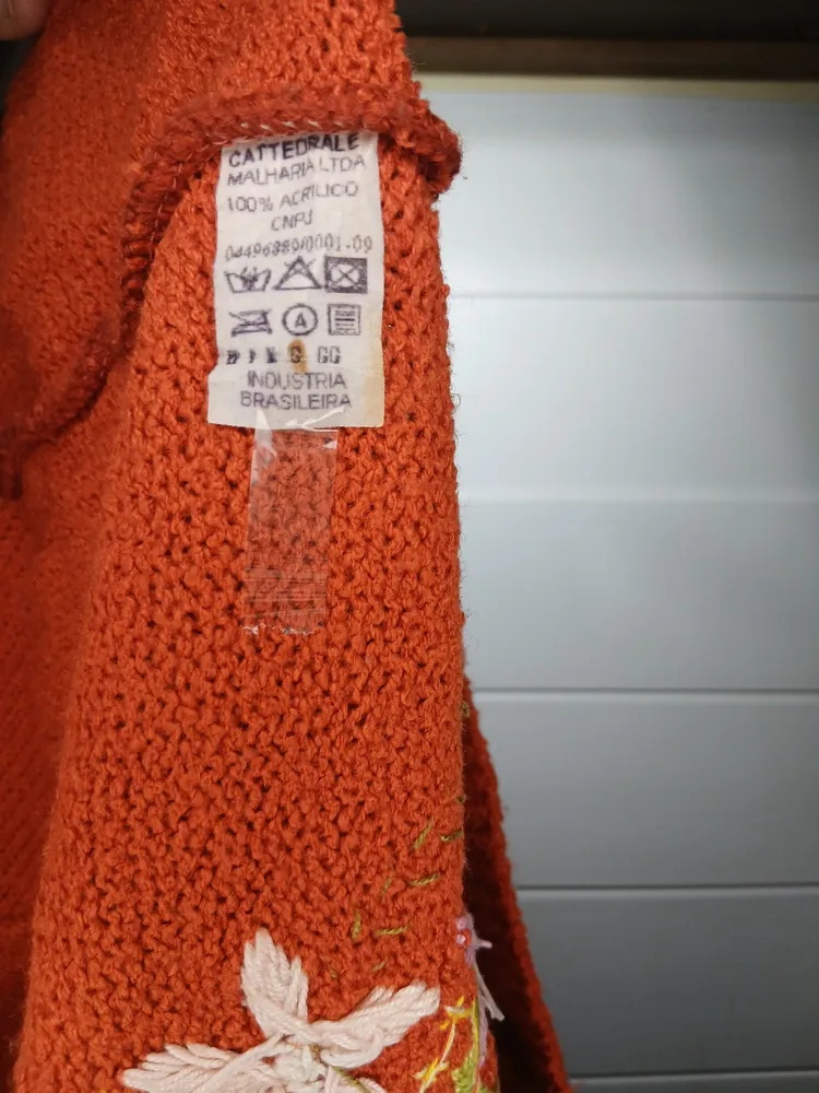 suéter feminino cathedrale tricot tamanho mm