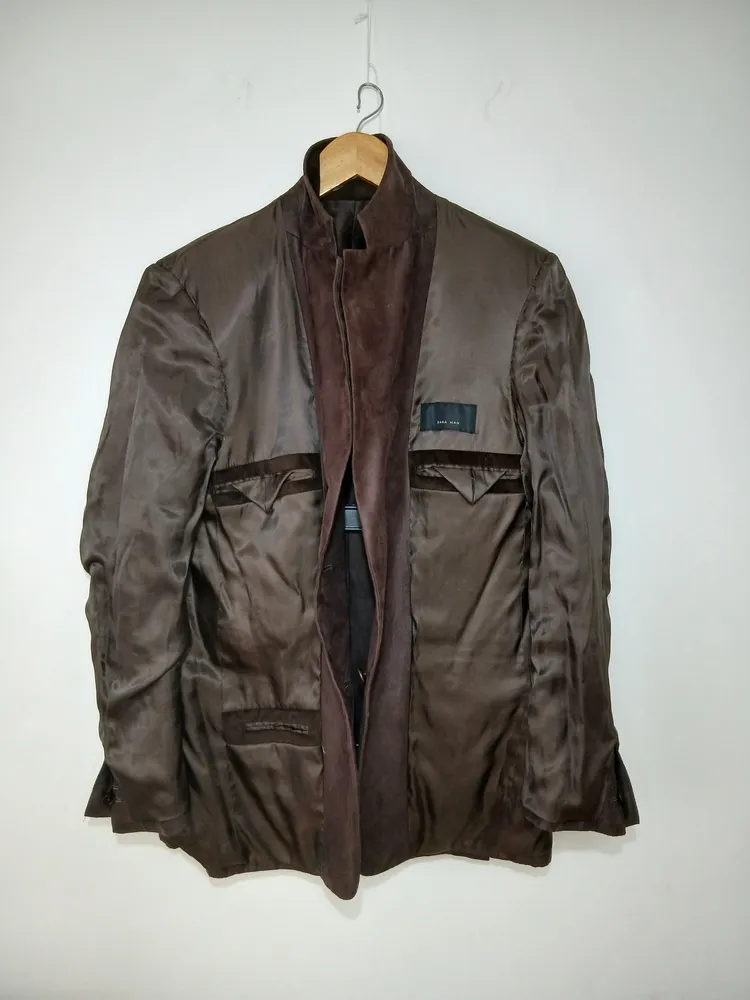 blazer masculino zara man, tam rn (usa)77302