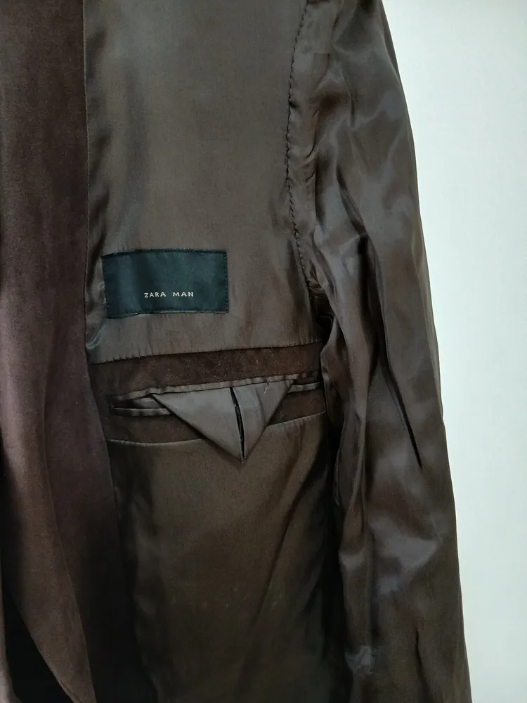 blazer masculino zara man, tam rn (usa)77302